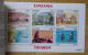 Tanzania 1999, Tourism, Four MNH S/S - Presentation Book - Tansania (1964-...)