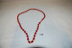 C56 Magnifique Collier De Perles Rouges - Collares/Cadenas