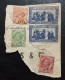 Italy Postmark Milan Classic Used Stamps On Paper - Used