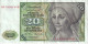 BILLETE DE ALEMANIA DE 20 MARK DEL AÑO 1970  (BANKNOTE) - 20 Deutsche Mark