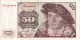BILLETE DE ALEMANIA DE 50 MARK DEL AÑO 1977  (BANKNOTE) - 50 DM