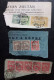 Hungary Different Postmarks Classic Used Stamps On Papers - Marcofilie