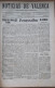 Valença Do Minho - Volume Encadernado Com 9 Jornais Do Notícias De Valença De 1932. Imprensa. Viana Do Castelo Portugal - Informations Générales