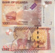 UGANDA 1000 2000 5000 10000 SHILINGS 2019 2021 P 49 50 51 52 UNC SET - Burundi