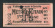 WW2 Ticket De Métro Paris  - Etat Français 1940 - Carnet Tarif H 1ère Cl - RATP - Billet Ile-de-France WWII - Europa