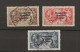 1935 USED Ireland "re-engraved" Mi A-C 61 SG 99-101 Top Values Expertisized - Used Stamps