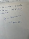 JEAN LESCURE - 1954 - Correspondance [Courriers + Enveloppe] - Ecrivains