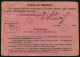 BRAUNSCHWEIG Braunschweig 1867, Postanweisung - Dienstformular In Rosa Mit Wertstempel 1 Groschen, A3, Type III/2, über  - Brunswick