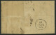 HAMBURG - THURN UND TAXISCHES O.P.A. 1826, TT.R.4 HAMBOURG, L2 Auf Brief Nach Bordeaux, Durchgangsstempel R3 ALLEGMAGNE/ - Préphilatélie