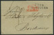 HAMBURG - THURN UND TAXISCHES O.P.A. 1836, TT.R.4. HAMBOURG, L2 Auf Brief Nach Bordeaux (rückseitiger Ankunftsstempel) U - Vorphilatelie