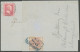 PREUSSEN 6a,Han.8b BRIEF, 1856, 1 Sgr. Rosa, Zwergschnitt, Mit Nummernstempel 596 (HEILIGENSTADT) Nach Dingelstädt Als D - Covers & Documents