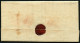 Delcampe - SACHSEN Sachsen 1826, Postvorschussbrief, Stempelpapier Von Rosswein Ins Nahegelegene Waldheim. Entwertet Mit Dem Zacken - Préphilatélie