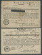 THURN Und TAXIS FRANKFURT A.M., 3 Verschiedene Postscheine (1863-65), Pracht - Vorphilatelie