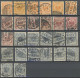 LOTS 45-52 O, Krone/Adler, Interessante Partie Von 162 Werten, Meist Prachterhaltung, Fundgrube! - Other & Unclassified