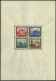 Dt. Reich Bl. 1 , 1930, Block IPOSTA, Kaum Sichtbare Eckbugspur Sonst Pracht, Mi. 1600.- - Blocks & Kleinbögen