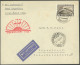 Dt. Reich 458 BRIEF, 1931, 4 RM Polarfahrt Auf Polarfahrtbrief, Stempel FRIEDRICHSHAFEN, Prachtbrief, Fotoattest Schlege - Other & Unclassified