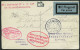 ZULEITUNGSPOST 75 BRIEF, Österreich: 1930, Pfalzfahrt, Frankatur Vorderseitig, Karte Feinst - Zeppeline