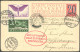ZULEITUNGSPOST 55/57P BRIEF, Schweiz: 1930, Englandfahrt Mit Anschließender Südamerika-Rundfahrt Friedrichshafen-Friedri - Luft- Und Zeppelinpost