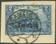 FREIE STADT DANZIG 11c BrfStk, 1920, 2 M. Schwärzlichblau, Zeitgerechte Entwertung, Kleiner Fleck Sonst Prachtbriefstück - Sonstige & Ohne Zuordnung
