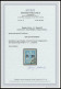 DIENSTMARKEN D 36 O, 1923, 50 M. Mittelgrünlichblau, Zeitgerechte Entwertung, Pracht, Fotoattest Soecknick, Mi. 1900.- - Autres & Non Classés