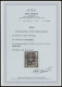 PORTOMARKEN P 28II O, 1923, 50000 Auf 500 M Dunkelpurpur, Aufdruck Glänzend, Zeitgerechte Entwertung DANZIG, Pracht, Fot - Other & Unclassified