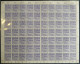 PROVINZ SACHSEN 87-89A , 1946, Wiederaufbau, Gezähnt, Im Bogensatz (70), Mit Diversen Plattenfehlern, Pracht - Autres & Non Classés