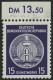 DIENSTMARKEN A D 21IIXII , 1954, 15 Pf. Schwarzgrauviolett, Type II, Wz. 2XII, Pracht, Fotobefund Paul, Mi. 250.- - Andere & Zonder Classificatie