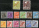 BERLIN 21-34 , 1949, Rotaufdruck, Postfrischer Prachtsatz, Meist Gepr. Schlegel, Mi. 1400.- - Unused Stamps