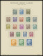 SAMMLUNGEN, LOTS O, , 1947-56, Meist Gestempelte Sammlung Saarland Mit Diversen Mittleren Ausgaben, Fast Nur Prachterhal - Collections, Lots & Series