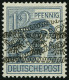 AMERIK. U. BRITISCHE ZONE 40IDDF , 1948, 12 Pf. Bandaufdruck, Doppelaufdruck, Einmal Normal, Einmal Diagonal, üblich Gez - Andere & Zonder Classificatie