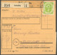 BUNDESREPUBLIK 126 BRIEF, 1954, 6 Pf. Posthorn, Achterblock, Viererblock Und 3 Waagerechte Paare Rückseitig Auf Paketkar - Other & Unclassified