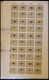 LOTS , Leitzordner Mit Bogenteilen Aus Mi.Nr. 1482-1574, Meist Jeder Wert 20-mal, Zusammendruck-Bogen 1546-1549, 4-mal V - Other & Unclassified