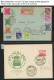 LOTS 1952-64, Interessante Partie Von 37 Belegen Aus Helgoland, Dabei Der FDC Mi.Nr. 152 7-mal In Verschiedenen Variante - Other & Unclassified