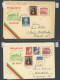 LOTS 1952-64, Interessante Partie Von 37 Belegen Aus Helgoland, Dabei Der FDC Mi.Nr. 152 7-mal In Verschiedenen Variante - Andere & Zonder Classificatie