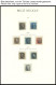 SAMMLUNGEN, LOTS O,, , 1849-1955, Saubere Sammlung Im Leuchtturm-Falzlosalbum, Mit Guten Ausgaben, Nicht Komplett, Anfan - Sammlungen