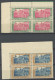 MONACO 98-103 VB , 1925-27, 1.05 Fr. - 10 Fr. Ansichten Je Im Eckrandviererblock, Postfrisch, Pracht - Other & Unclassified