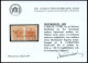 ÖSTERREICH 3X BrfStk, 1850, 3 Kr. Karmin, Handpapier, Type IIIa, 2x Auf Briefstück, Mit L2 K.K. FAHRENDES POSTAMT Nr. 4  - Oblitérés
