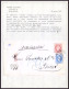 GANZSACHEN U 60II,38I BRIEF, 1873, 5 Kr. Rot, Wz. 3, Reco-Umschlag Mit Zusatzfrankatur 10 Kr. Blau, Grober Druck, Von FA - Other & Unclassified