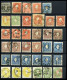 LOTS O,BrfStk , 1858-1884, Schöne Partie Von 112 Werten, Dabei Farbnuancen, Gute Stempel (auch Farbige) Etc., Fast Nur P - Collections