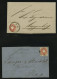 LOTS 19-22 BRIEF, 1860, 11 Briefe Franz Joseph, Meist Pracht - Sammlungen