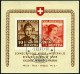 SCHWEIZ BUNDESPOST Bl. 6 O, 1941, Block Kriegs-Winterhilfe, Ersttagsstempel, Pracht, Mi. 450.- - Blocs & Feuillets
