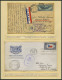 TSCHECHOSLOWAKEI Brief,o,, , 1940-48, Interessante Sammlung Mit 27 Bedarfsbelegen, Dabei Feldpost, Zensurbelege, Dazu Ma - Collections, Lots & Séries