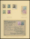 Delcampe - TSCHECHOSLOWAKEI Brief,o,, , 1940-48, Interessante Sammlung Mit 27 Bedarfsbelegen, Dabei Feldpost, Zensurbelege, Dazu Ma - Collections, Lots & Series