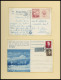 Delcampe - TSCHECHOSLOWAKEI Brief,o,, , 1940-48, Interessante Sammlung Mit 27 Bedarfsbelegen, Dabei Feldpost, Zensurbelege, Dazu Ma - Collections, Lots & Series