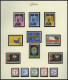 GHANA , 1957-65, Recht Komplette Postfrische Sammlung Ghana Auf Borekseiten, Prachterhaltung, Mi. 280.- - Ghana (1957-...)