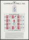 SPORT ,Brief , Olympische Spiele 1992 Im Spezialalbum Der Deutschen Sporthilfe Mit Blocks, Bogen, Markenheftchen, Streif - Andere & Zonder Classificatie