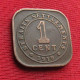 Straits Settlements 1 Cent 1919 W ºº - Autres – Asie