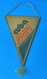 CUBA - Nice Vintage Plasticized Pennant * Plasticized Small Flag Fanion Plastifié Plastifizierter Wimpel - Sonstige & Ohne Zuordnung