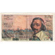 France, 1000 Francs, Richelieu, 1956-12-06, K.296, SUP - 1 000 F 1953-1957 ''Richelieu''