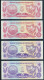 8 Geldscheie Banknoten Nicaragua P167-P170 1990/91 Bankfrisch UNC - Otros & Sin Clasificación
